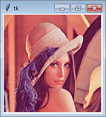 Eine Grafik im Canvas-Widget