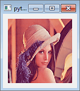 Eine Grafik in einem Widget