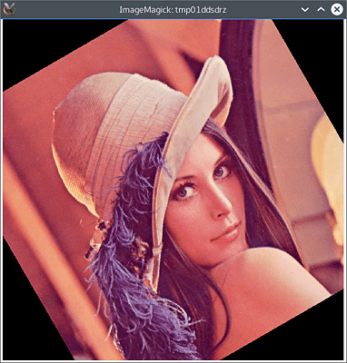 Eine Rotation um 30°