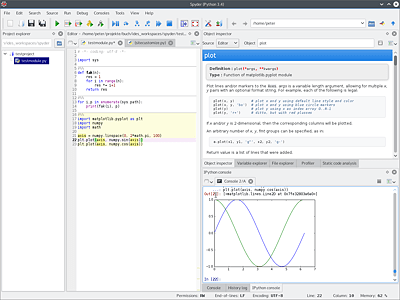 Die Python-IDE Spyder
